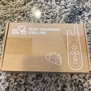 Dog training collar